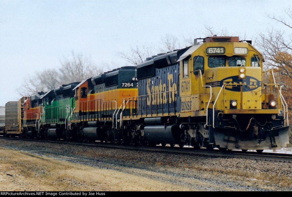 BNSF 6741 West